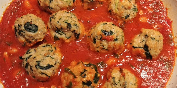 Chicken Florentine Meatballs